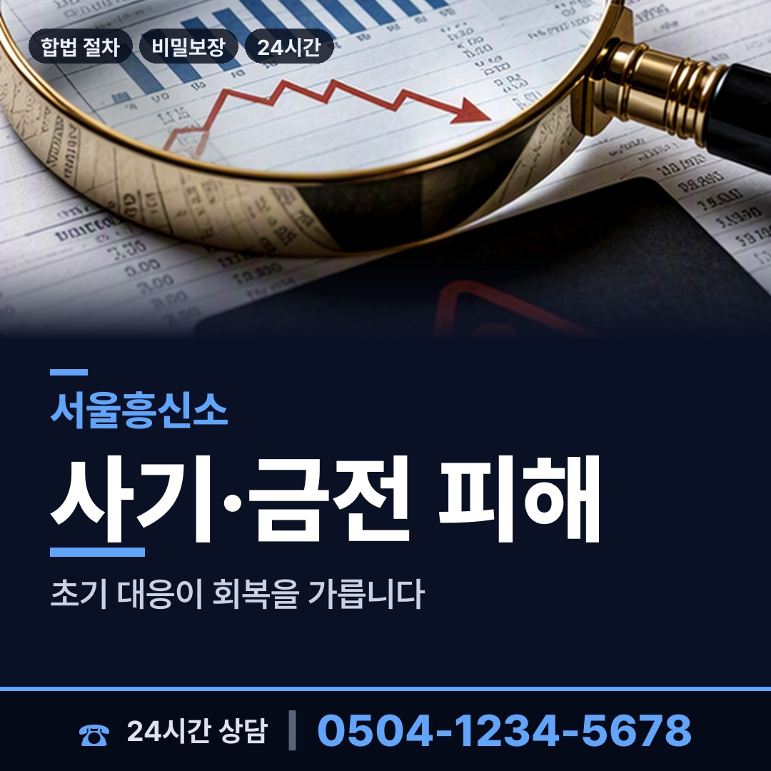 서울 신원동 계약사기조사 상담 안내